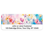 Gail Marie Dancing Petals Address Labels