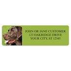 Labrador Retriever Address Labels