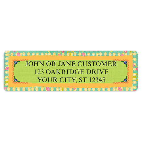 Fiesta Address Labels