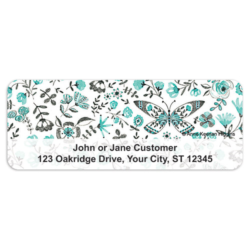 Flora and Fauna Address Labels